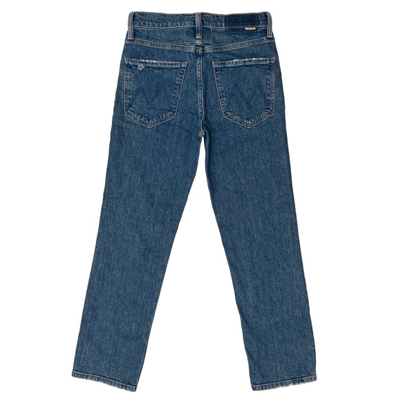 MOTHER The Tomcat High Rise Straight Leg Jeans in Running With Scissors Size 26 - Picture 2 of 5
